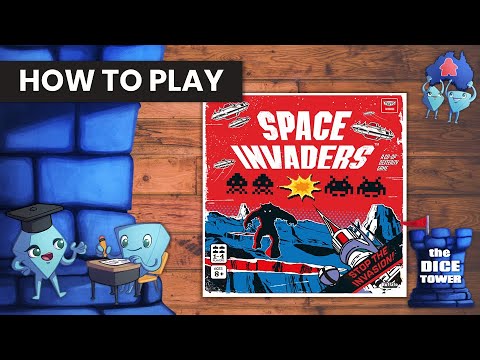 Space Invaders Board Game - How to Play. With Stella & Tarrant