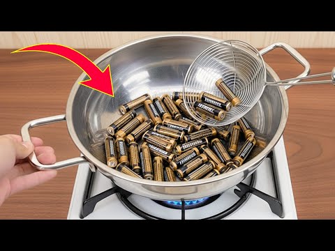 Never throw away old AA batteries! Turn Them Into Dollars! | Inventor Daily