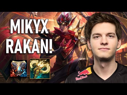 DON'T GIVE HIM A RAKAN ANGLE... - G2 Mikyx Rakan Support vs. Thresh - EUW CHALLENGER - PATCH 13.1