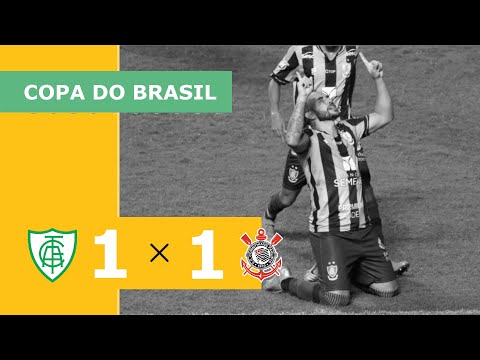 América-MG 1 x 1 Corinthians - Gols - 04/11 - Copa do Brasil 2020