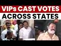 Kerala Election News Mohanlal Mammootty Cast Votes As Kerala And Puducherry Head To Polls