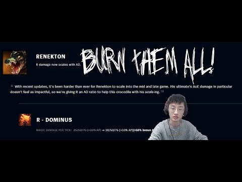 [YXY Renekton] "Renekton is OP in New Patch!" | vs. Wukong | Full Match-up | Master | 12.13