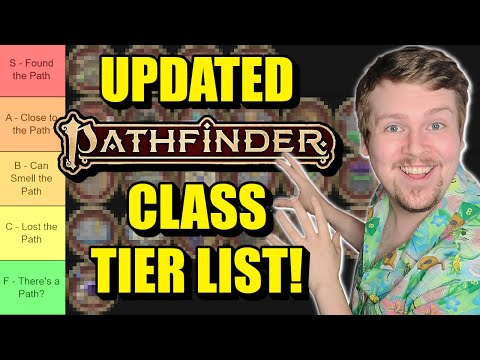 Pathfinder 2e CLASS Tier List - REMASTERED