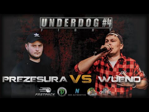 🥊 WUENO vs PREZESURA 🔥 (RAPBATTLE) UNDERDOG FIGHT #4 | 10.05.24r.