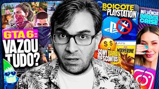 GTA Vazado, Wolverine Proibido, Influencers em Baixa, YouTube Muda Tudo & Mais! | Ep. 129