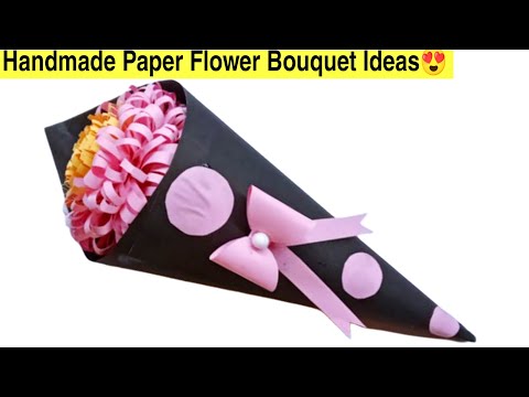 Valentine's Flower Bouquet & Birthday GIFT Ideas/Handmade Easy Gifts Ideas | Deepanjali Kitchen |