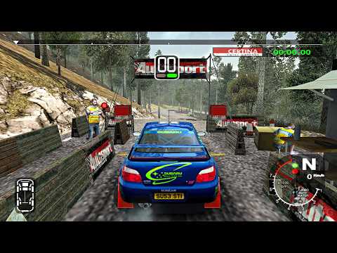 Colin McRae Rally 2005 PS2 Gameplay HD (PCSX2 v2.5)