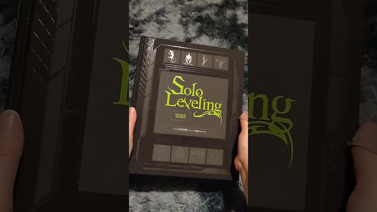 Solo Leveling Collector's Omnibus Novel (Hardcover) #book #collectorsedition #chugong #sololeveling