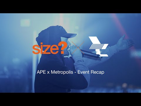 size? x The Warehouse Project - Ape & Metropolis