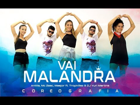 Vai Malandra - Coreografia OFICIAL - Anitta, Mc Zaac, Maejor ft. Tropkillaz - Move Dance Brasil
