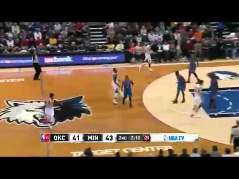Thunder vs Timberwolves Highlights March 29, 2013