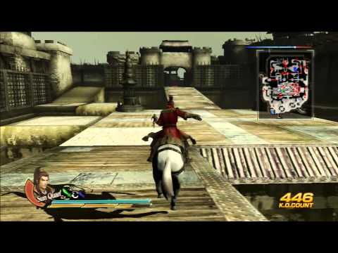 (PS3) Dynasty Warriors 8 Walkthrough NORMAL - Wu Stage 12 (Historical) - Battle of New Hefei Castle