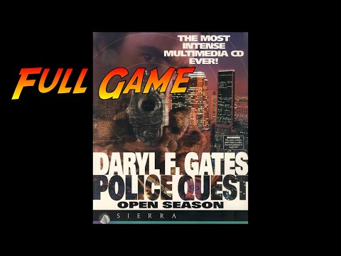 Police Quest 4 - Open Season | Complete Gameplay Walkthrough - Full Game | No Commentary