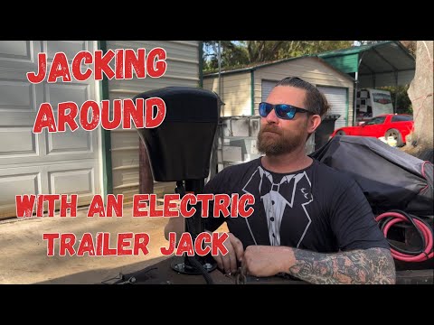 Electric Trailer Jack Install - Vevor 5000 lb Jack