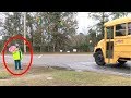 School Teacher Captured This Crossing Guard On Camera, Then The Picture Swept The Internet