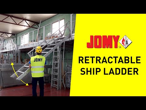 Retractable ship ladder | JOMY