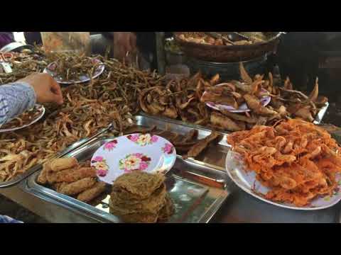 Asian Street Food 2018 - Wonderful Street Food At Oudong - Cambodian Food