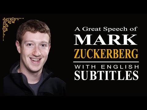 CS50 Lecture by Mark Zuckerberg 7 December 2005 | Great English Speeches with Subtitles.