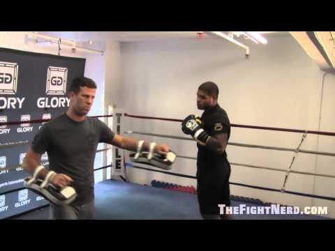 Tyrone Spong - Glory 9 Press Workout