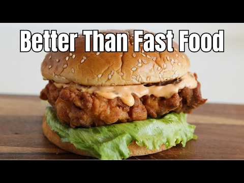The Ultimate Crispy Chicken Sandwich (Better Than Takeout!)