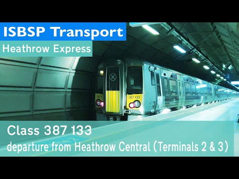 Heathrow Express Class 387 133 departure thumbnail