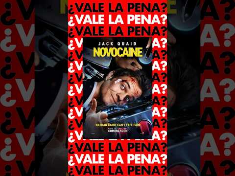NOVOCAINE SIN DOLOR (2025) | RESEÑA DE LA PELÍCULA. JACK QUAID. AMBER MIDTHUNDER.