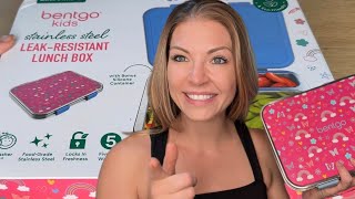Bentgo Kids Stainless Steel Prints Leak-Resistant Lunch Box