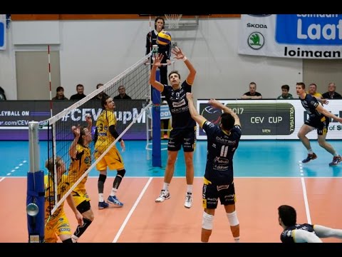 Highlights di Hurrikaani Loimaa-Diatec Trentino 0-3 (andata sedicesimi 2017 CEV Cup)