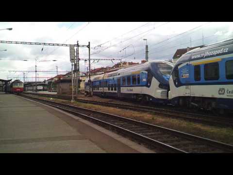 Regio Shark s pozdravem (Plzeň hl. nádraží)