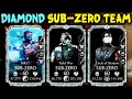 MK Mobile Diamond Sub Zero Team Is OP Who Is The Best Sub Zero