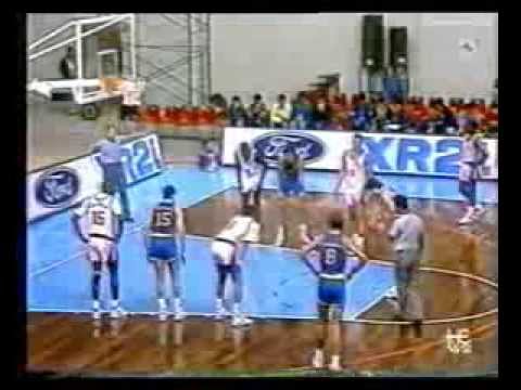 World Championship 1990 FIBA. Venezuela vs España