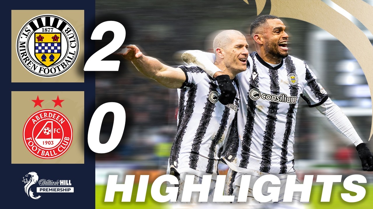 St. Mirren vs Aberdeen Highlights