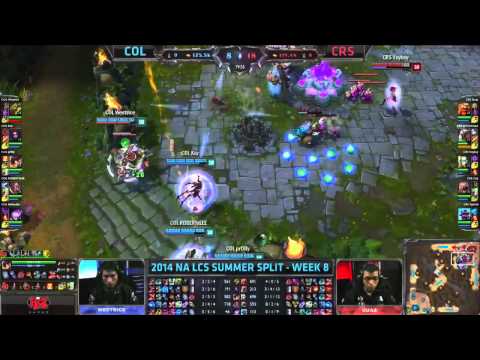 LCS Moments - COL vs CRS - Lucian Frontdoor