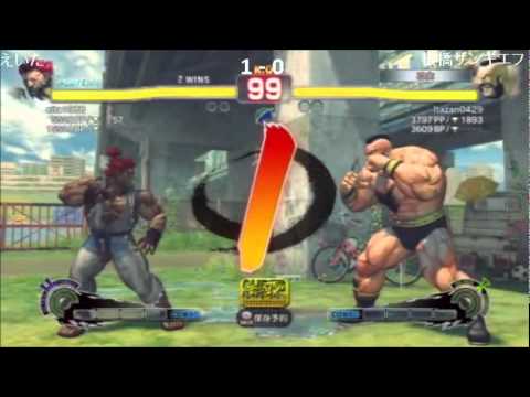 Eita (Akuma) vs Itabashi Zangief (Zangief) SS2012 JP Qualifier - Losers Bracket