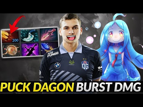 Dagon full Magical BURST damages by OG's new MID Biziem Puck