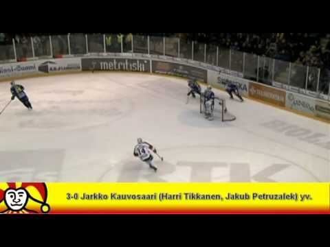 Lukko-Jokerit-ottelun maalit 22.1.2011