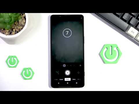 How to activate and use the photo timer on SONY Xperia 1 VII