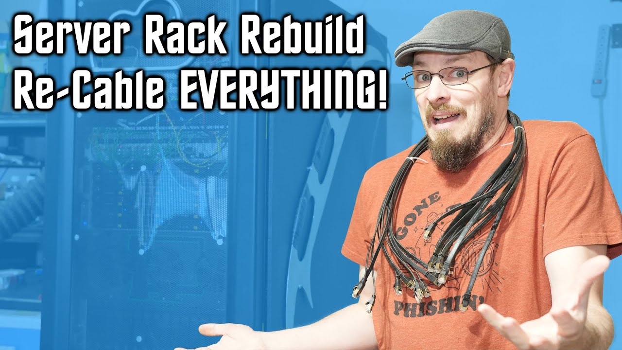 Rack Rebuild 2026 - Re-Cabling Everything