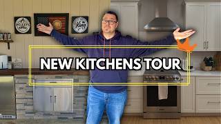 New Indoor and Outdoor Kitchen Tour - Behind the Scenes!