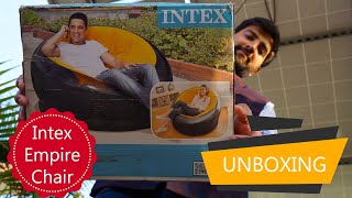 Intex Empire Chair -Inflatable Gaming Chair Unboxing | Review | In Hindi