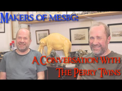 Alan and Michael Perry Interview - Lord of the Rings Sculptors, the Perry Twins - MESBG Warhammer