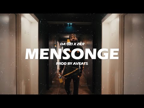 DA Uzi x ZKR Type Beat « MENSONGE » 🎹 Instru Rap Old School 2021