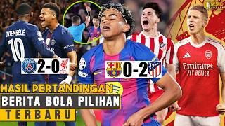 Download lagu A controversial red card mars Atletico's victory over Barcelona 😱 PSG beats Liverpool 🔥 mp3