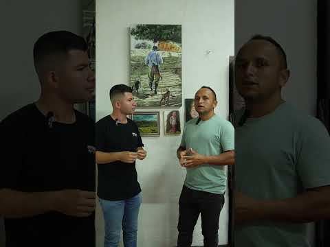 historia de Darwin Vega artista plástico en Àbrego Norte de Santander 📸🤩 #viralshorts #insta360