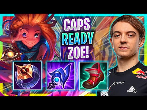 CAPS IS READYTO PLAY ZOE! | G2 Caps Plays Zoe Mid vs Qiyana! | Season 2023