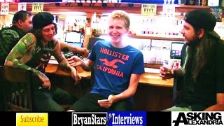 Asking Alexandria Interview #6 Ben Bruce & Kyle Borman 2015