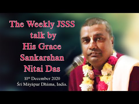 His Grace Sankarshan Nitai Das || Weekly JSSS Meeting || Mayapur, India || 20201210