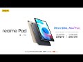 realme Pad • 6.9mm Ultra-Slim Design | 10.4" WUGXA+ Display | Available on Shopee
