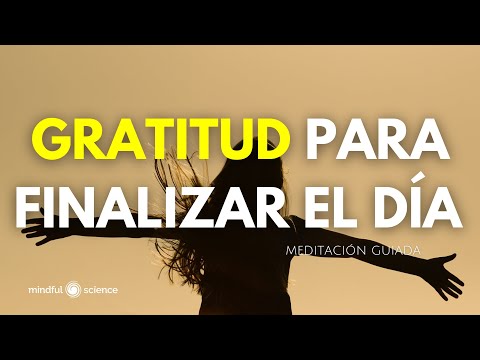 Meditación guiada de gratitud consciente