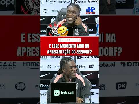 KKKKKKK! A APRESENTAÇÃO DO SEEDORF NO CORINTHIANS TEVE ESSE MOMENTO AQUI!